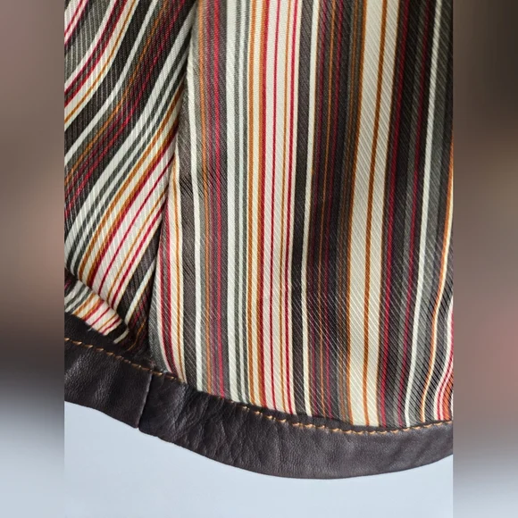 DANIER Brown Leather Jacket - Picture 12 of 15